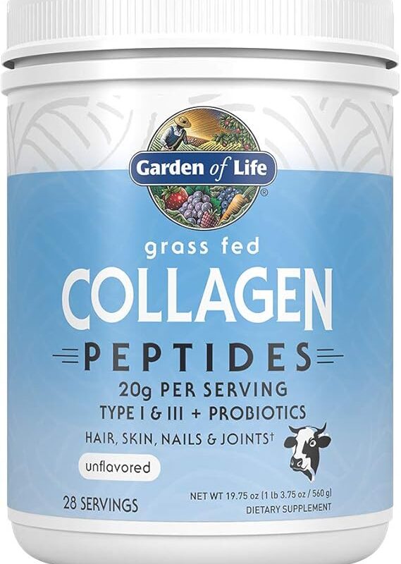 Garden of Life Grass Fed Collagen Peptides Powder