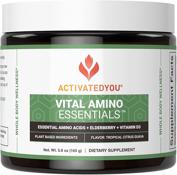 ACTIVATEDYOU Vital Amino Essentials, Complete Essential Amino Acids