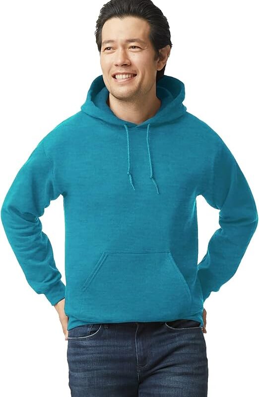 Gildan Unisex-adult Fleece Hoodie Sweatshirt, Style G18500, Multipack