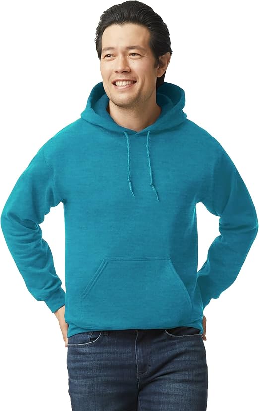 Gildan Unisex-adult Fleece Hoodie Sweatshirt, Style G18500, Multipack