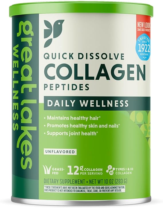 Great Lakes Wellness Collagen Peptides Powder