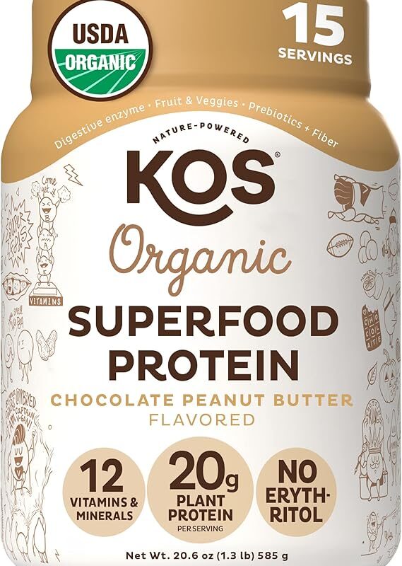 KOS Organic Plant Based Protein Powder