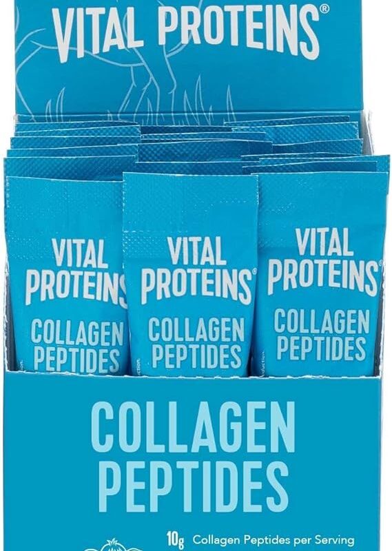 Vital Proteins Collagen Peptides Powder Supplement (Type I, III) Travel Packs
