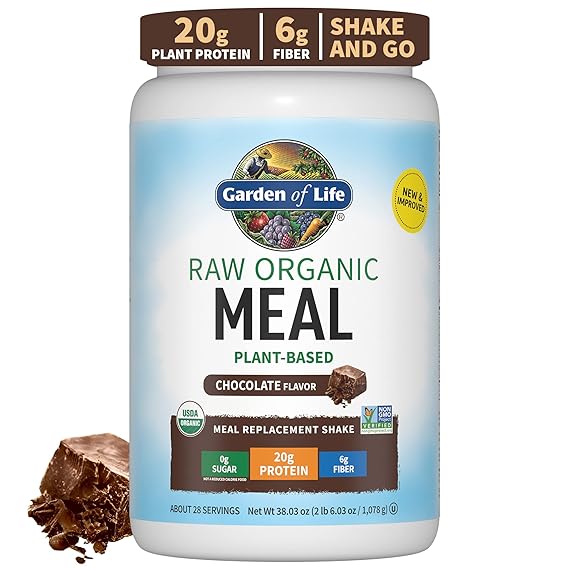 Garden of Life Raw Organic Meal Replacement Shakes –
