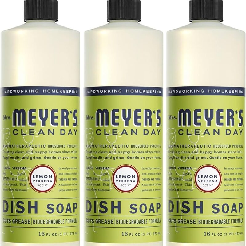 MRS. MEYER’S CLEAN DAY Liquid Dish Soap, Biodegradable