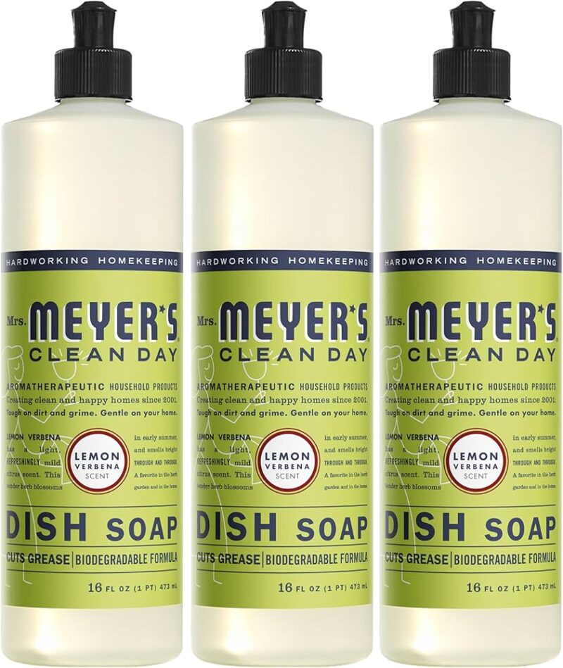 MRS. MEYER’S CLEAN DAY Liquid Dish Soap, Biodegradable